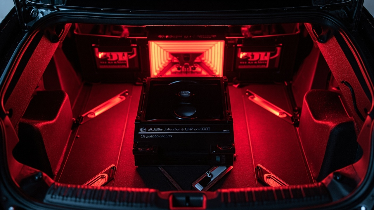 JL Audio后备箱工艺