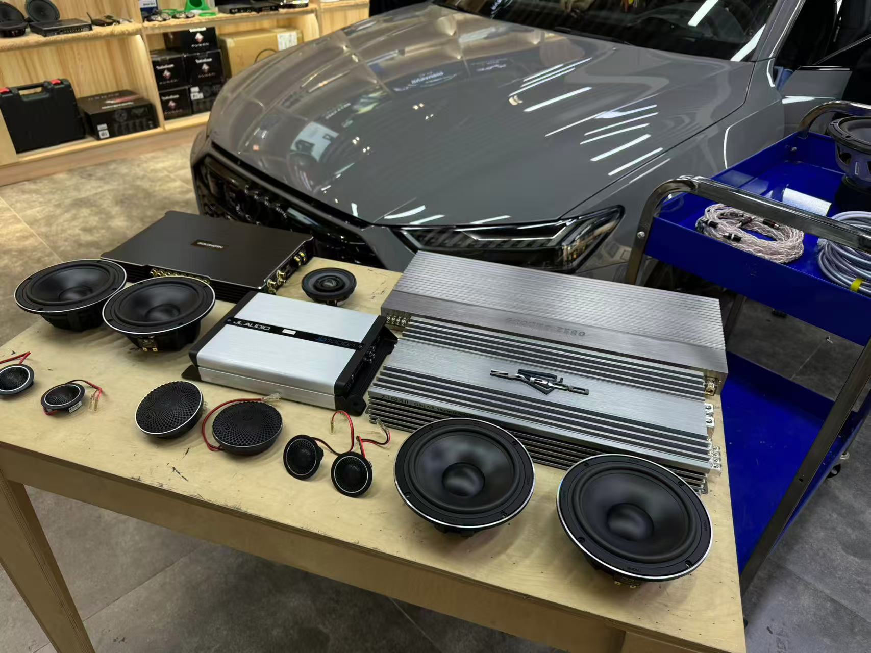 JL Audio/ZAPCO/Ground Zero音响套餐